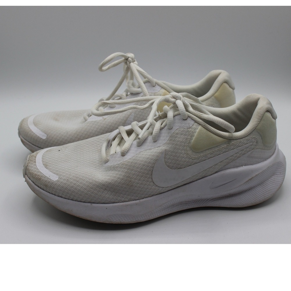 Nike Revolution Womens White Running Shoes FB2208-100 Size 7‎